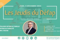 Théologie interculturelle et interculturalité dans l'Eglise - replay du 5 décembre avec Gilles Vidal