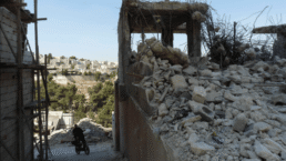 démolition de maison des populations palestiniennes par Israel projet E1