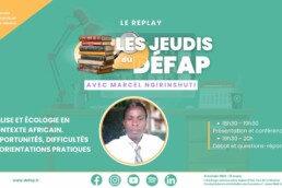 jeudis du Défap église et écologie dans un contexte africain