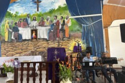 Culte d'installation du pasteur Côme Contazi en guyane