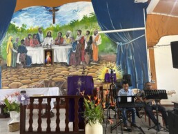 Culte d'installation du pasteur C&ocirc;me Contazi en guyane