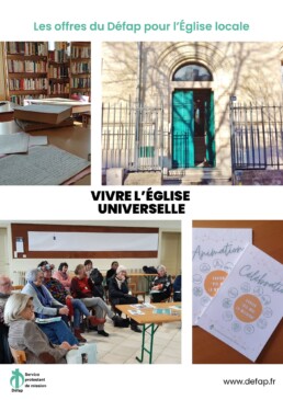 Les offres du défap pour l'église locale vivre l'église universelle