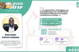 les jeudis du Défap benjamin kokou gabiam