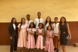 Shekina volontaire de service civique a madagascar