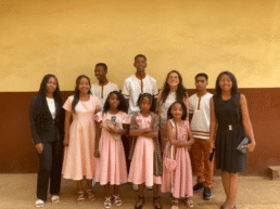 Shekina volontaire de service civique a madagascar