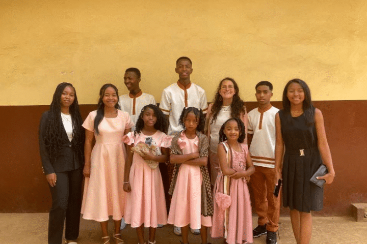 Shekina volontaire de service civique a madagascar