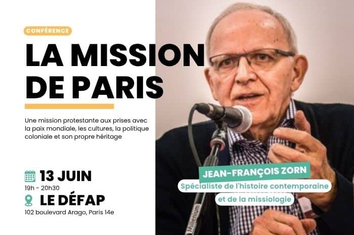 conférence sur la mission de paris face aux crises du XXe siecle