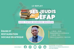 Fiston Mumbere Ngesera - Les jeudis du Défap